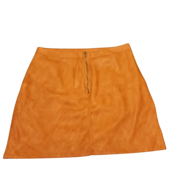 Shinestar Faux Leather Mini Skirt With Pockets Size XL - Picture 3 of 11